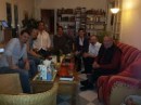 Réunion préparatoire du 23 avril 2014
Sur la photo de gauche à droite: Tanguy Corveler, Sandrine Mathieu, Philippe Blanc, Nicolas Thiebaut, Natarcia Fulconis, Christophe Fulconis et en solidarité Philippe Caner SG du RC Sophia Antipolis. Dérrière l'appareil Laurence Thiebaut fondatrice de VIE.