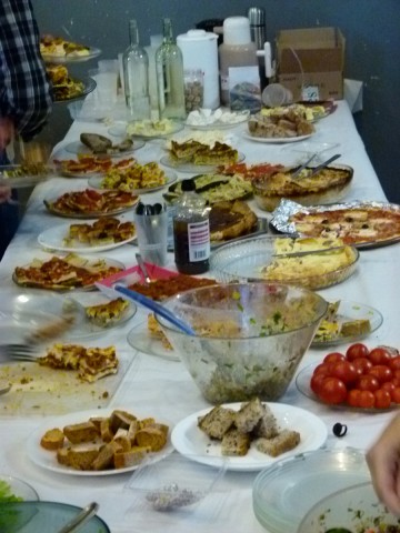 Déjeuner : Buffet convivial