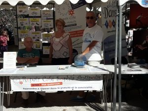 17 septembre 2017 - Stand Info Repair Café au Festin'asso de Valbonne